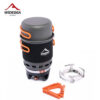 85fe76cd0cc4d8f3 Widesea Camping Cooking System with Heat Exchanger Outdoor Gas Burner Stove Tourist Pot Set Cup Tableware Cookware Tourism Hike