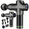 86038054730a3f15 Deep Muscle Massage Gun Electric Percussion Pistol Massager For Body Neck Back Leg Fitness Tool 30 Levels