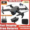 New E88Pro Drone 4K Professinal With 1080P Wide Angle Dual HD Camera Foldable RC Helicopter WIFI FPV Height Hold Apron Sell