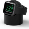 861a3a096a095050 Stand For Apple Watch Series 9 8 Ultra 7 6 5 SE 4 3 2 Charger Dock Station Silicone Bracket Iwatch Charging Cable Holder