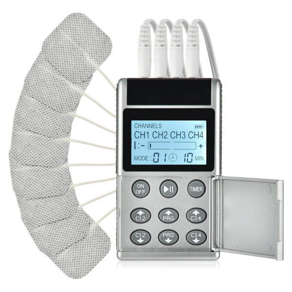861c8a6be8d91928 15 Modes EMS Electric Muscle Stimulator TENS Physiotherapy Pulse Full Body Massager Machine Pain Relief Health Care Device