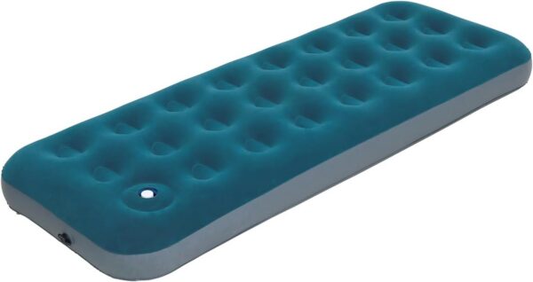 Single Size Camping Air Mattress with Built in Foot Pump, Inflatable Bed Blow Up Mattress Sleeping Pad