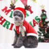 8632e4c0dee5f0c3 Christmas Clothes Winter Warm Soft Fleece Dog Sweater Clothing for Dogs Puppy Cat Chihuahua Costume Coat Pet Supplies