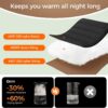 8649b01c91dca4ed XL Sleeping Bag, Suitable for 4 Seasons Oversized Ultralight Backpacking Sleeping Bag for Adults, Great for Camping and Hiking
