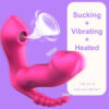 864bce2de178d5f9 Wireless Remote Control Sucking Vibrator Heating Dildo Love Egg Anal Sex Toys for Women Vagina Clit Sucker Clitoris Stimulator