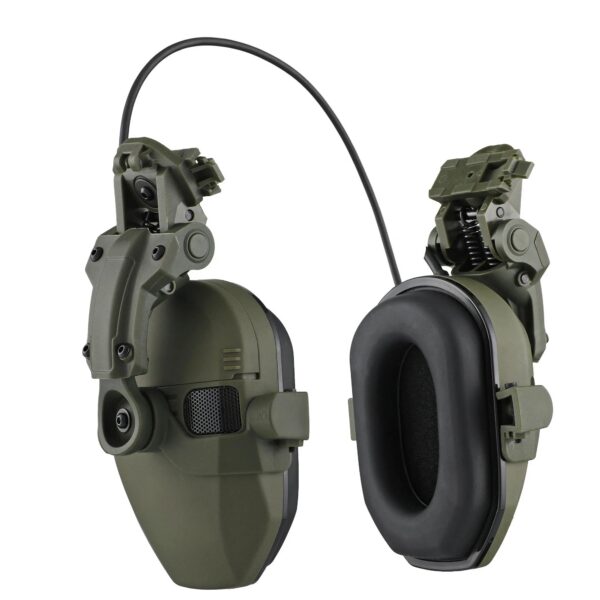 8650c83fe938c830 NEW Airsoft Shooting Noise Reduction Earmuffs Tactical Helmet Mounted Electronic Hearing Protector Sound Amplification Headphone