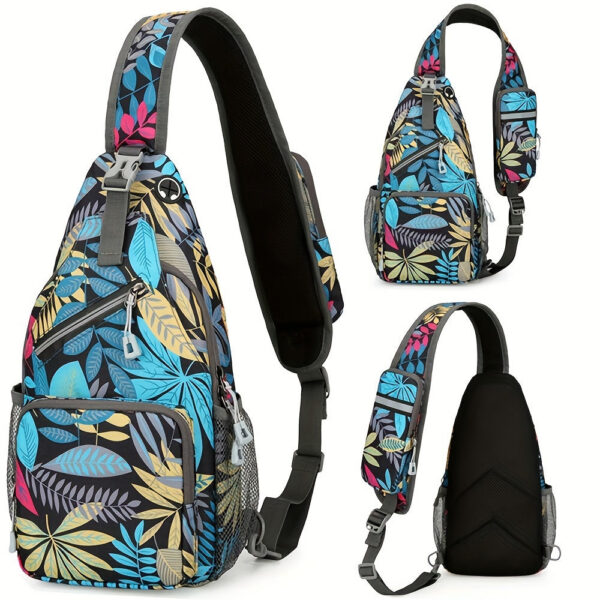 1pc Waterproof Single Shoulder Bag For Men And Women, Multi-purpose Large Capacity Cross Body Bag, Suitable For Outdoor Travel And Work