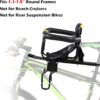 867da55e18d83b91 LIXADA Bike Baby Seat Kids Child Safety Carrier Front Seat Saddle Cushion with Back Rest Foot Pedals