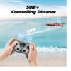 868313e89f0b7ca2 Cross-Border Electric Toy Charging 2.4G Control Boat Double Spiral Pulp High-Speed Water Remote Contr