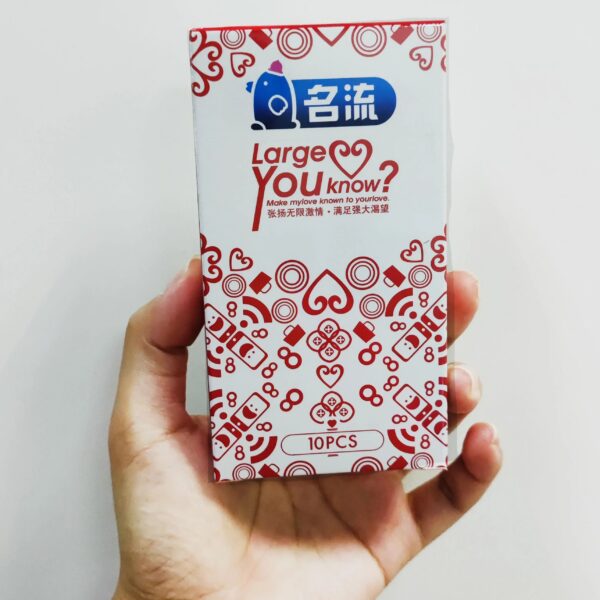 PERSONAGE 55mm 10Pcs Large Size Condoms Plus Big Condones Penis Sleeve Natural Latex Contraception Adult Sex Toys Cock Sleeve