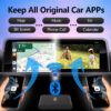 NEW Wireless Mini Box 2in1 CarPlay Android Auto Wireless Adapter Smart Mini Box Plug And Play Dongle Bluetooth WiFi Fast Connect