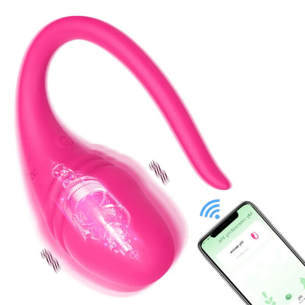 86c4d3bba27453d4 9 Modes App Control Silicone Vibrating Egg Clit Massage G Spot Vibrator Sex Toys For Women Masturbation Rechargeable