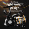 ROOBOS RY Spinning Saltwater Freshwater Reel Ultralight Metal Frame Smooth And Tough High Speed Fishing Reels