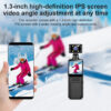 86dd0c6f13936172 Portable 4K Ultra HD Action Mini Camera 180Rotatable Vlog WiFi Lens Sports Camera Infrared Night Vision Sports DV Bicycle Driver