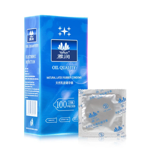 86e1f428abfac5df Quality Condoms 100Pcs/Lot Natural Latex Smooth Lubricated Oil Penis Sleeve Contraception Condones for Men Sex Toys Sex Products