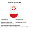 86f3b706c827b545 Staniot 433Mhz Indoor/Outdoor Wireless Siren Waterproof Flash Strobe Alarm 120db High Decibel For Smart Security Alarm System
