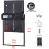 Auto Coop Automatic Solar Powered USB Charging Chicken Door 4 Modes with Timer & Light Senso