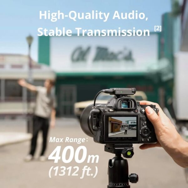 872e8a7cb04293fe DJI Mic Mini Wireless Microphone 48-Hour Operation w/ Case Two-Level Active Noise Cancelling