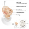 Digital Hearing Aids Invisible For Elder Seniors With A10 Battery In The Ear Sound Amplifier Audífonos First Aid