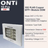 ONTi 10G RJ45 Copper SFP+ Module 10GBase-Tx Ethernet Fiber Optic FTTH Compatible with Cisco/Mikrotik Switch 30m / 80m