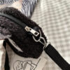 Japanese Style Kawaii Cartoon Plush Shoulder for Women New Crossbody Bag Small Phone Purse Bolsa Feminina