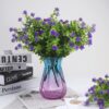 8774cfd3271fe5cd RECUTMS 12 Bundles Outdoor Artificial Flowers UV Resistant Fake Boxwood Plants, Faux Greenery for Indoor Outside Hanging Plants Garden Porch Window Box Home Wedding Farmhouse Décor(Yellow)