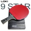 8780a6d42f1338db LOKI 9 Star Table Tennis Racket Professional 5+2 Carbon Ping Pong Paddle 6/7/8/9 Star Ultra Offensive with Sticky Rubbers
