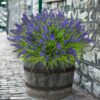 Artificial Plants Outdoor, 24PCS Lavender Artificial Flowers, UV Resistant Fake Flowers, Faux Flowers for Outdoor Planters for Home Garden Outside Porch Decor