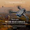 879a11601881e9ee KOHR E99 K3 Pro HD 4k Drone Dual Camera High Hold Mode Foldable Mini WIFI Aerial Photography RC Quadcopter Toys Helicopter Dron