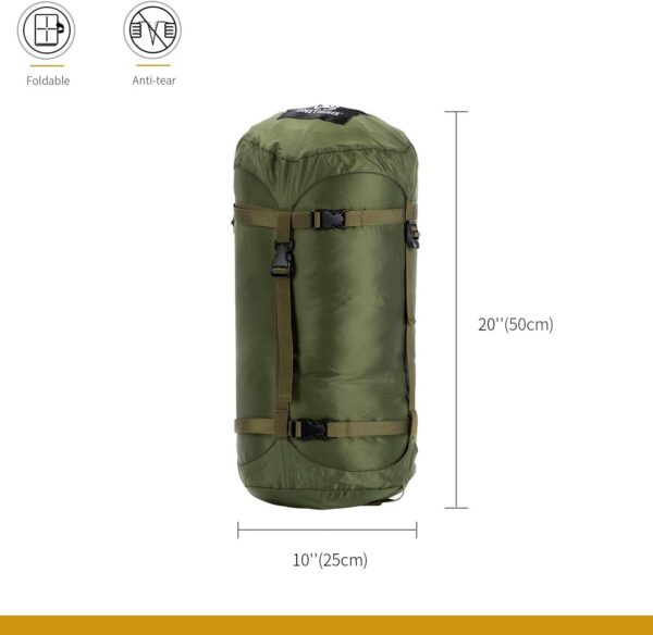 87a1022f859b6eb9 OneTigris Sleeping Bag Compression Stuff Sack, 25L