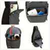 1pc Waterproof Single Shoulder Bag For Men And Women, Multi-purpose Large Capacity Cross Body Bag, Suitable For Outdoor Travel And Work