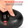 87ab74c83e8a63f3 Hollow Breathable Bicycle Men Women MTB Road Saddle Shock Absorbing Comfortable Big Butt Bike Seat Safety Warning