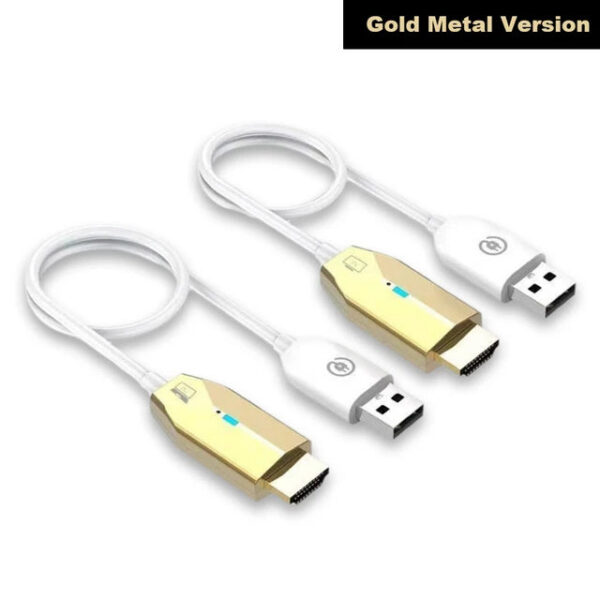 5.8G 1080P HDMI Video Audio Transmitter Receiver Display Dongle Wireless Extender AV Adapter for PC Laptop To TV