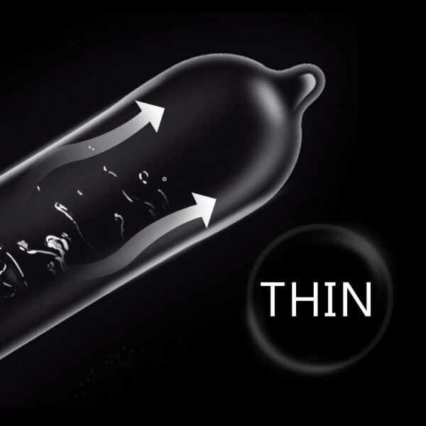 Lubricated Condomss for Men Couple Sexual Sex Toys 144pcs Penis Sleeves Adult Men Ultra Thin Stimulation Condom Sex Products 콘돔