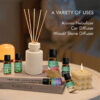 87b5383f88093e00 Essential Oils for Diffusers Lavender Eucalyptus Tea Tree Peppermint Rosemary Mint Bergamot Lemon Rose Pure Essential Oil 10ml
