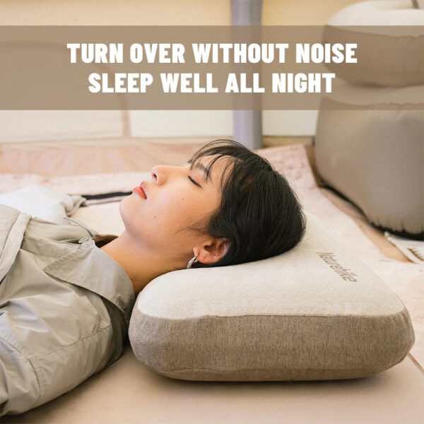 87cae871416d1de6 Naturehike New Memory Foam Comfort Square Pillow Portable Outdoor Camping Travel Pillow Camping Nap Pillow Easy Storage Pillow