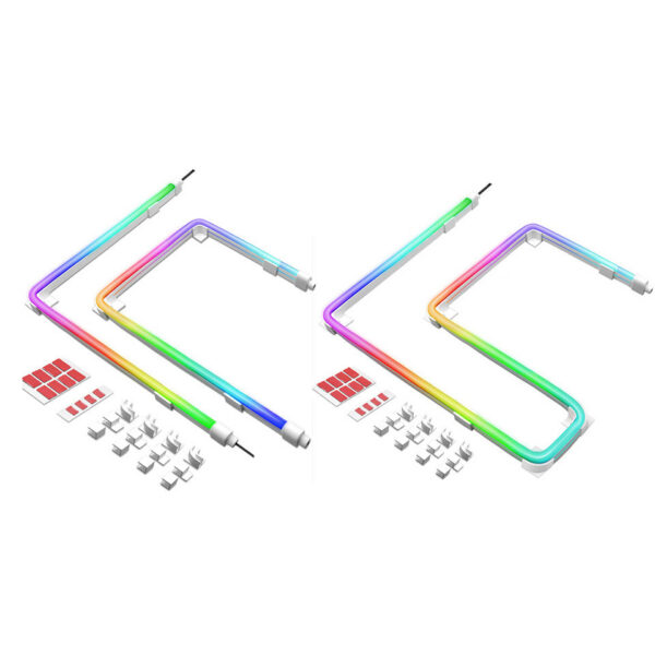 RGB LED Strip AURA Sync 5V 3 PIN ARGB Flexible Light Atmosphere Decorations for PC Case Chassis