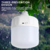 87e3f206f263ba58 USB Rechargeable Portable Camping Light Bulb, Waterproof Tent Hanging Light, Outdoor Hiking Picnic Fishing Light