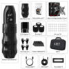 XNET Titan Wireless Tattoo Machine Kit with Extra 38mm Grip 2400mAh Battery 40pcs Mixed Tattoo Cartridge for Tattoo Artists