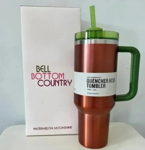 US stock Water Bottles Starbcks Winter 1:1 Target Red Tumblers Cosmo Pink Flamingo Mugs H2.0 Replica 40oz Cups With Silicone Lid and Straw Car GG0222