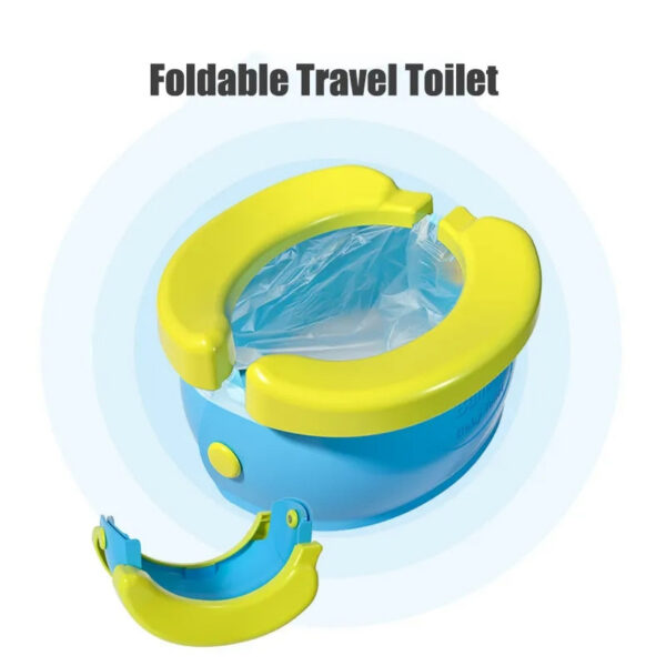 882553b92bc648e4 Folding Travel Squatty Urinal for Children Baby Pot Toilet Portable Child Potty Training Seat