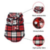 Summer Pet Classic Plaid Clothes for Cats Dogs Fashion Cotton Cat Dog Tshirt Vest Puppy Clothing Chihuahua Yorkshire Shirts Pets