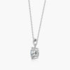 8834fe3f9eb5ae30 GRA Certified 1-10ct Moissanite For Women Wedding Bridal S Sier VVS1 Diamond Pendant Necklace Plated Jewelry