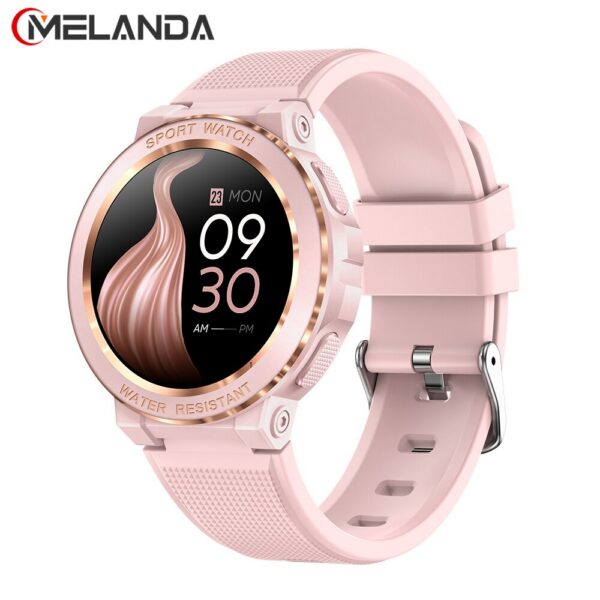 MELANDA Sport Smart Watch Women Bluetooth Call Smartwatch IP68 Waterproof Fiess Tracker Health Monitoring for IOS Android 60