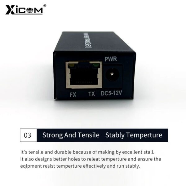 Gigabit Mini  Media Converter Slot SFP Transceiver Module 100/1000M 1 SFP Slot 1 RJ45 Single Mode Ethernet SFP Fiber Switch