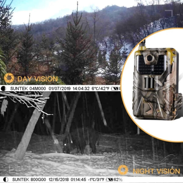 88442bdd6c2529d1 Hunting HC-900pro Night Vision Outdoor 4G with App Remote Control Trail Camera 4k Video 36MP Photo Live Show Wildlife