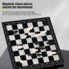 Magnetic Folding Multi Size Portable Black and White Chess Puzzle Leisure Game