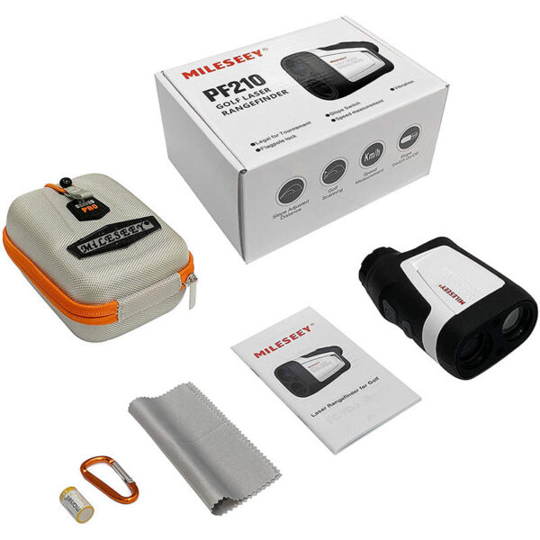88614cabbaa5b092 MILESEEY 600M Yd Mini Sport Laser Measure Distance Meter Golf Rangefinder for Hunt