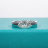 AnuJewel 1ct Marquise Cut D Color Moissanite Diamond Engagement Men Sier Wedding Ring For Women Customized Jewelry