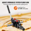 886d63c90cefaaeb Hydraulic Log Splitter Valve 1 Spool, 25 GPM Hydraulic Directional Control Valve for Small Tractors, Loaders, Log Splitter